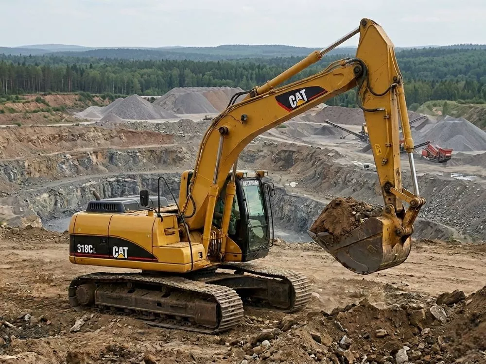 Экскаватор Caterpillar 318C