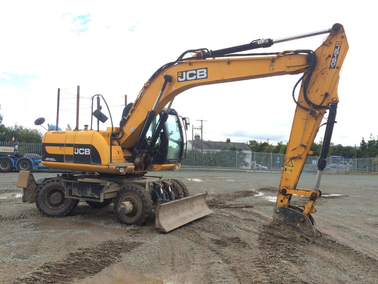 Экскаватор полноповоротный колесный JCB 160W