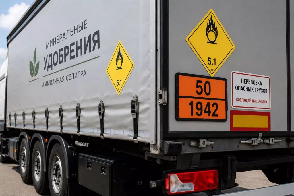 Маркировка и оранжевые таблички на грузовике: перевозка опасных грузов Маркировка и оранжевые таблички на грузовике: перевозка опасных грузов