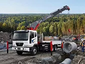 Манипулятор КМУ Horyong HRS 206 на шасси DAEWOO