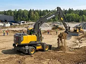 Экскаватор колесный Volvo EW205D