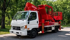 Автовышка HORYONG Sky 320SF на базе Hyundai