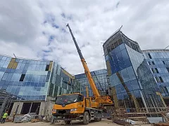 Автокран 32 т стрела 48 м